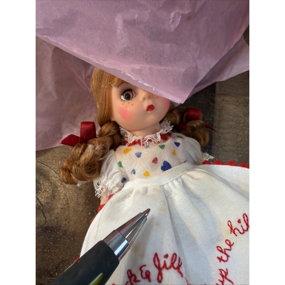 Vintage Madame‎ Alexander Jack and Jill 8" Dolls Storyland Box Wear Stain 1987 - Picture 13 of 16